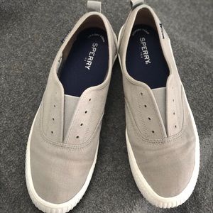 SPERRY Crest Creeper Canvas slip-on sneaker. Sz 11